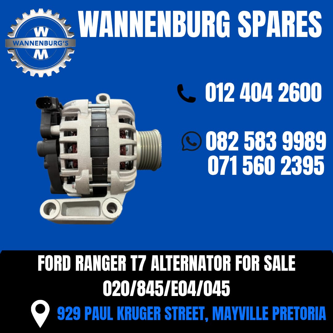 FORD RANGER T7 ALTERNATOR - Private Seller
