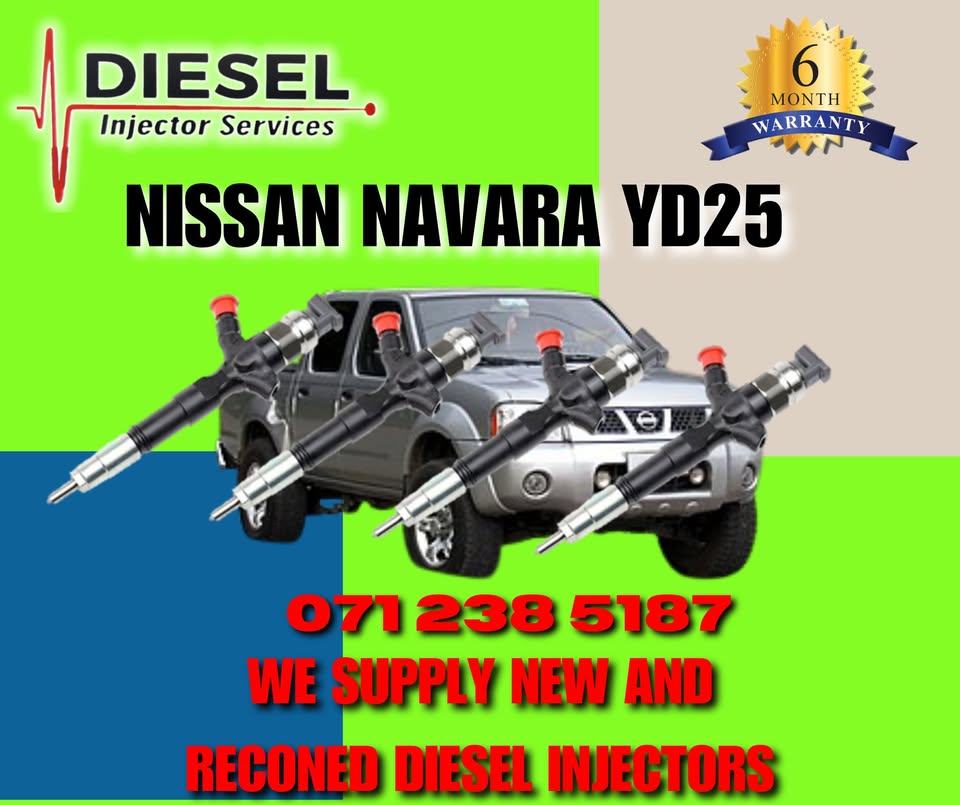 NISSAN NAVARA YD25 DIESEL INJECTORS FOR SALE OR RECON - Private Seller NISSAN NAVARA YD25 DIESEL INJECTORS FOR SALE OR RECON - Private Seller