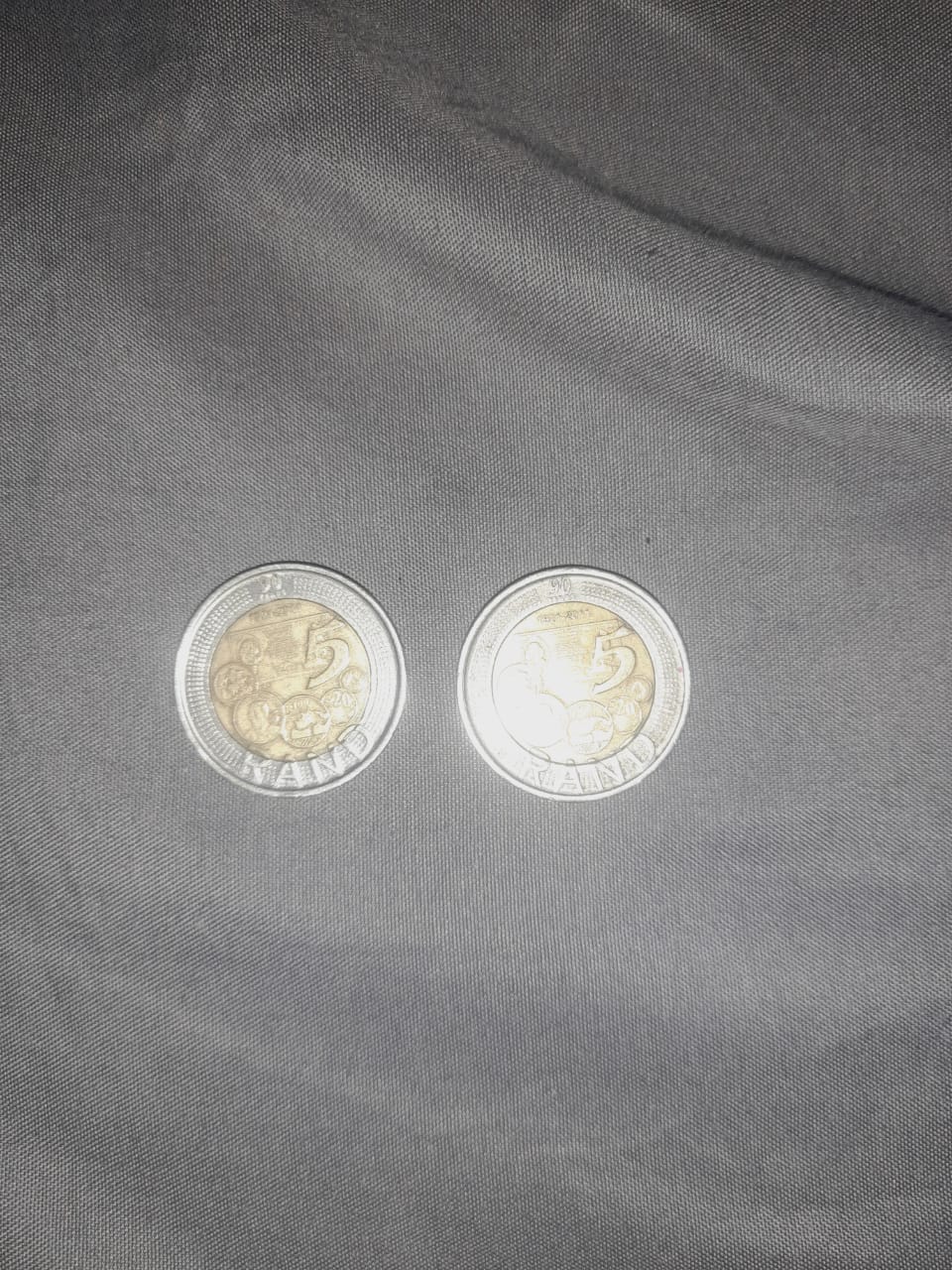 (203)R5 Mandela coins&old coins.only looking for a real buyer not fake buyers.