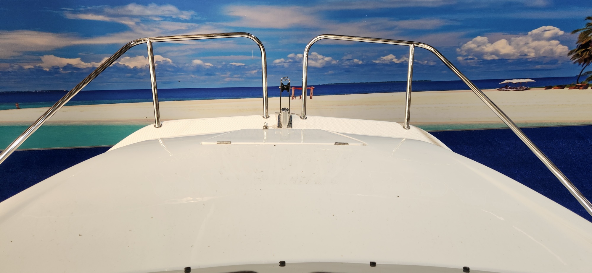COBRA CAT 630 ON TRAILER 2 X 115 HP MERCURY CT 4 STROKES