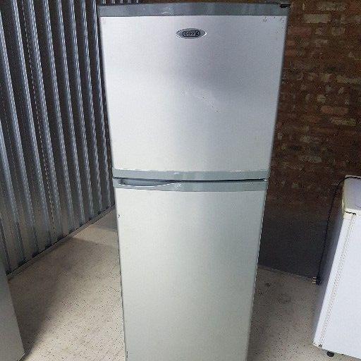 Silver defy fridge