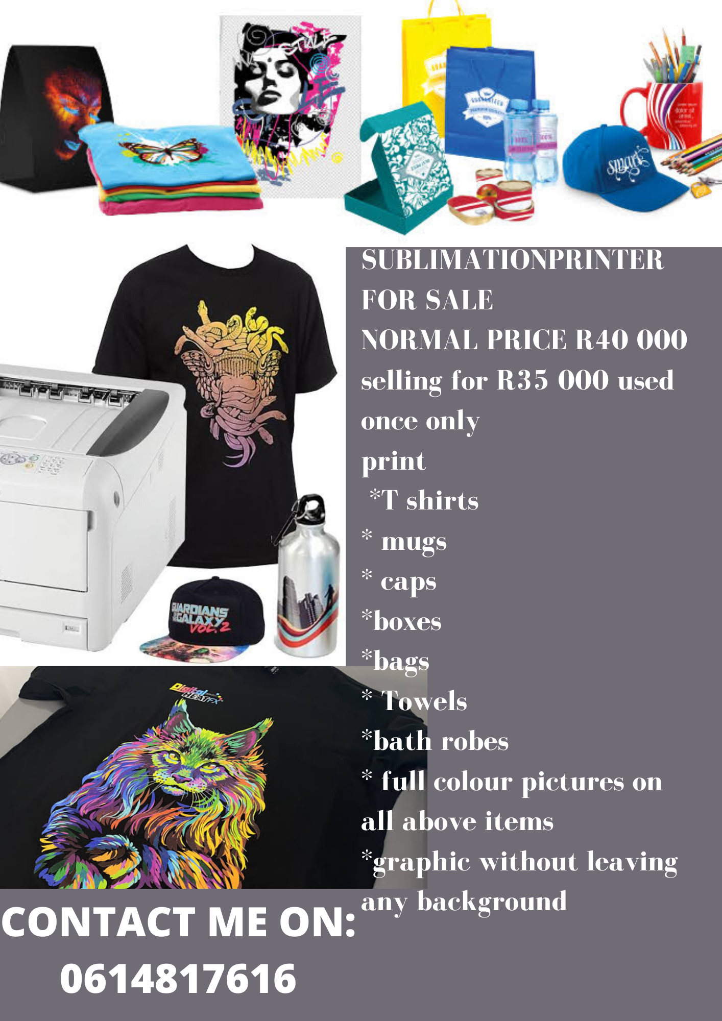 Sublimation business for sale sale