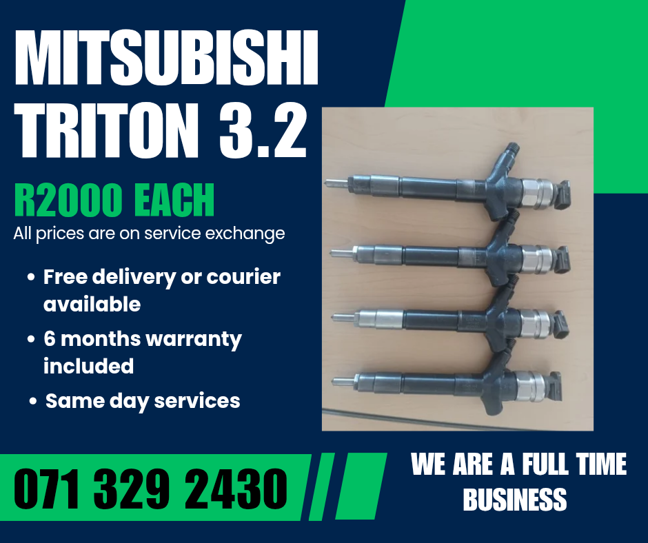 MITSUBISHI TRITON 3.2 INJECTORS FOR SALE WITH WARRANTY