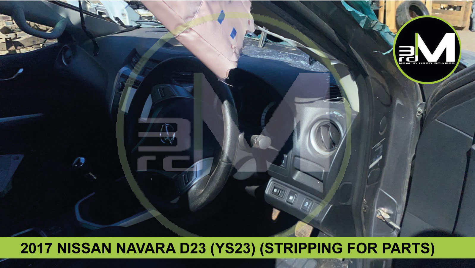 2017 NISSAN NAVARA D23 (YS23) (STRIPPING FOR PARTS)