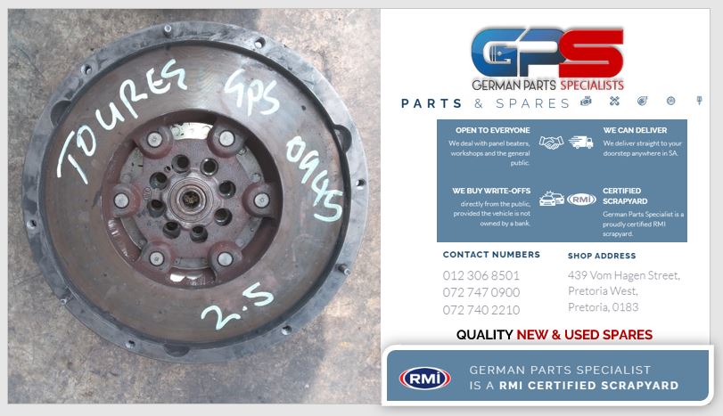 VW Touareg R 2.5TDI (BAC) USED ring gear / flywheel for sale - Private Seller