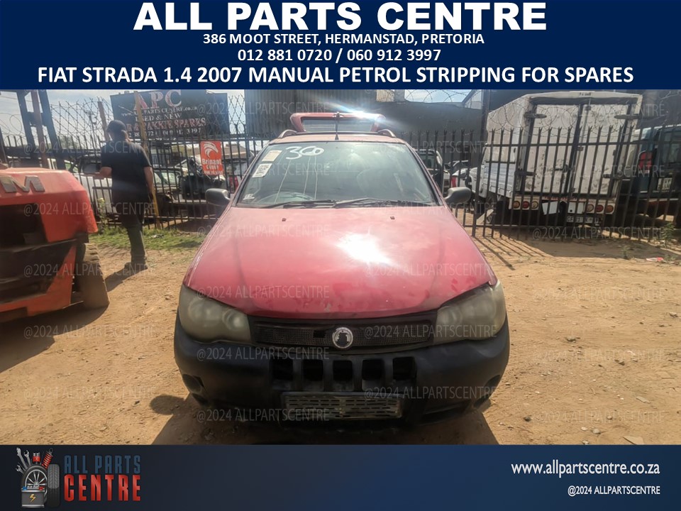 Fiat Strada 1.4 2007 manual petrol stripping for spares