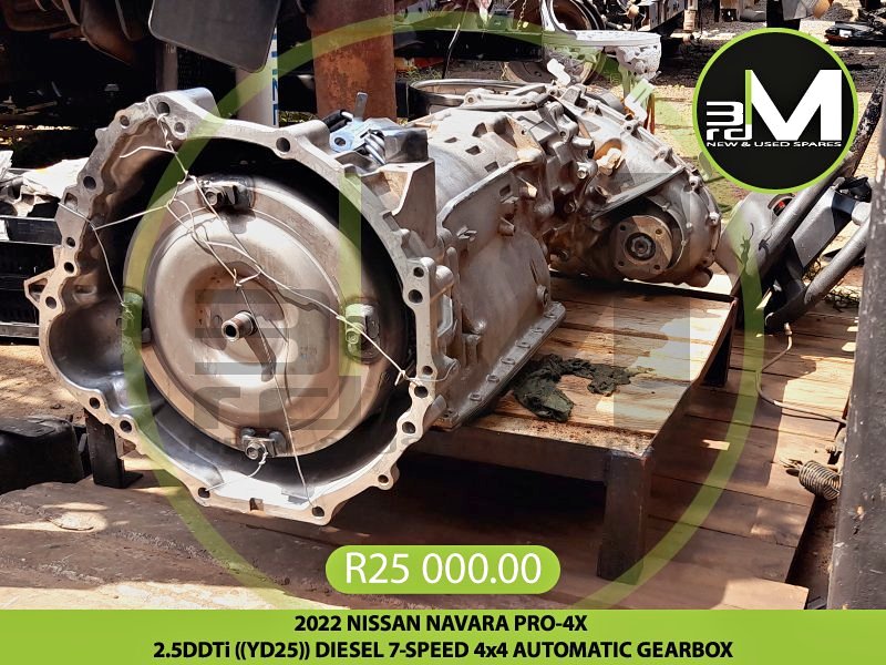 2022 NISSAN NAVARA PRO-4X 2.5DDTi ((YD25)) DIESEL 7-SPEED 4×4 AUTOMATIC GEARBOX