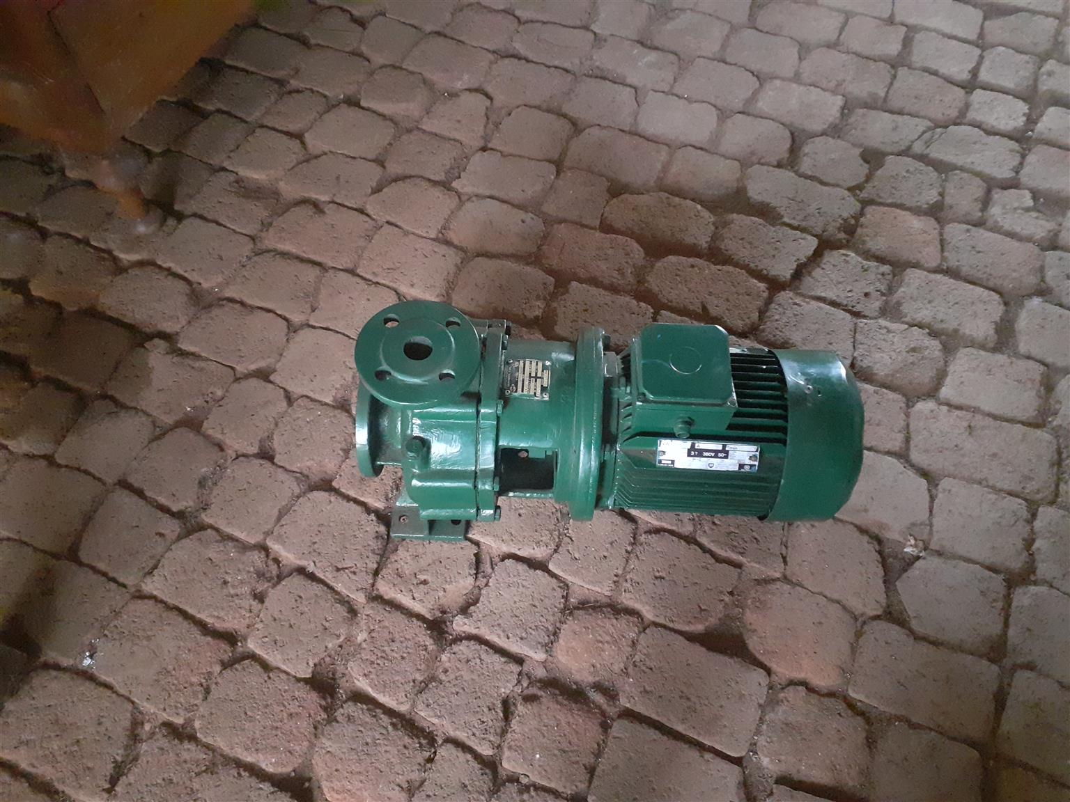 2 x Rapid Allweiler pumps with Motors
