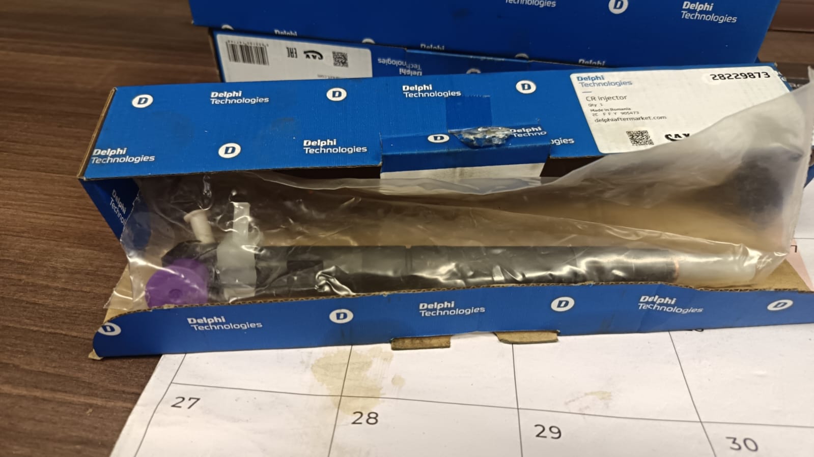 I've got 4 brand new Delphi injectors for Kia k2500 and H1 Hyundai I'll even co