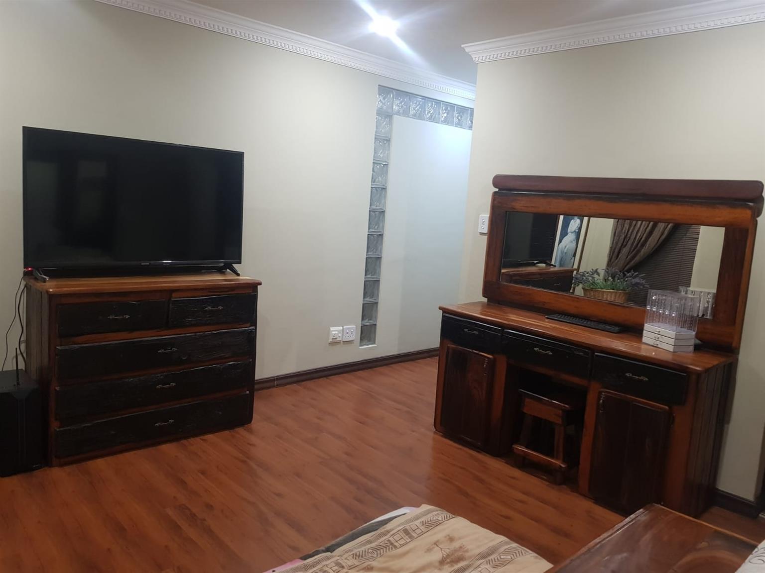 Bedroom suite and Mirror and Lounge furniture and many more