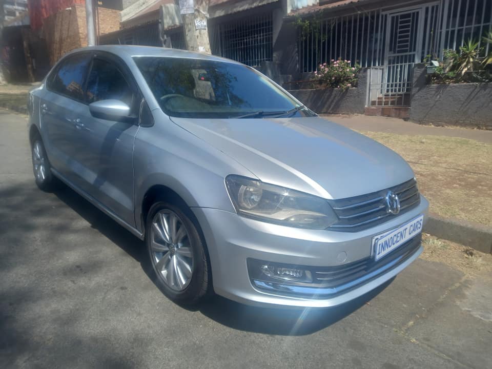 2019 VW POLO 6 SEDAN 1.4 ENGINE PETROL, MANUAL,73000KMS, SILVER COLOR