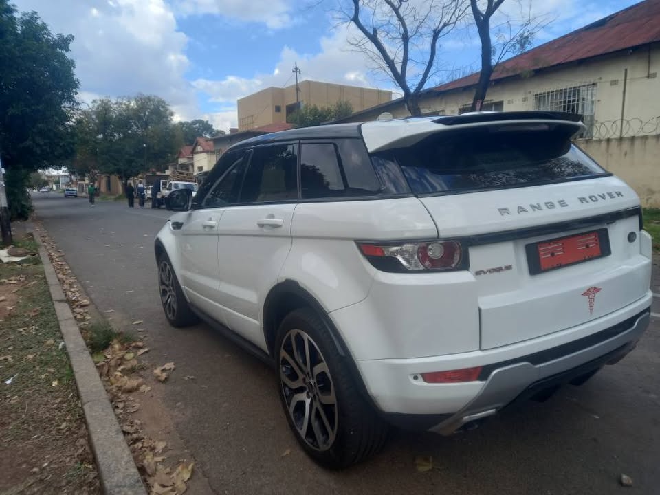 2012 RANGE ROVER EVOQUE SD4, AUTOMATIC, WHITE,