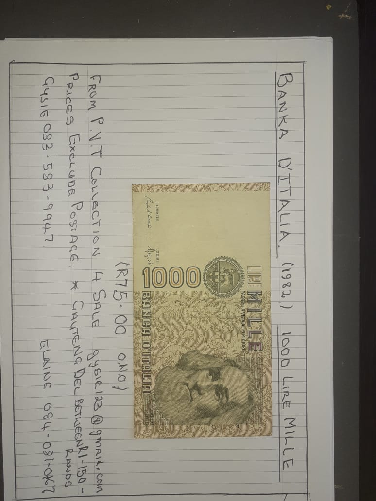 Coins and notes collection for sale