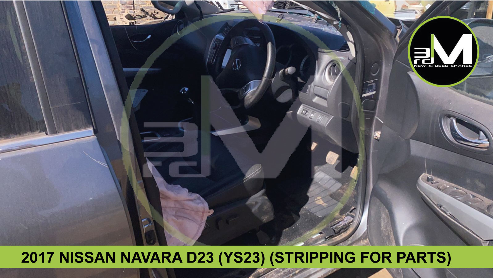 2017 NISSAN NAVARA D23 (YS23) (STRIPPING FOR PARTS)