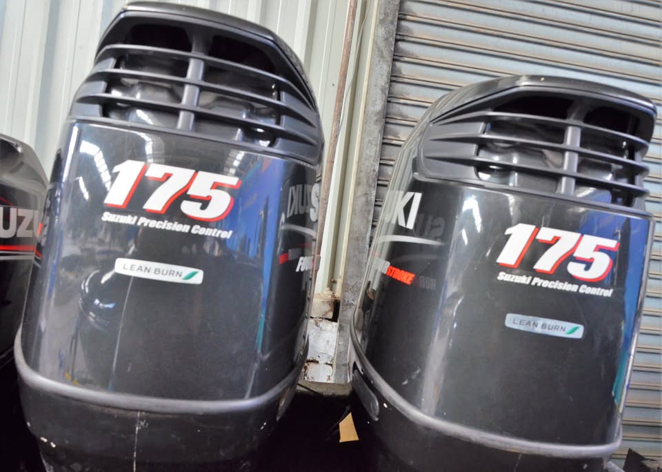 2013 PRE LOVED OUT BOARD MOTORS  2 AND 4 STROKES