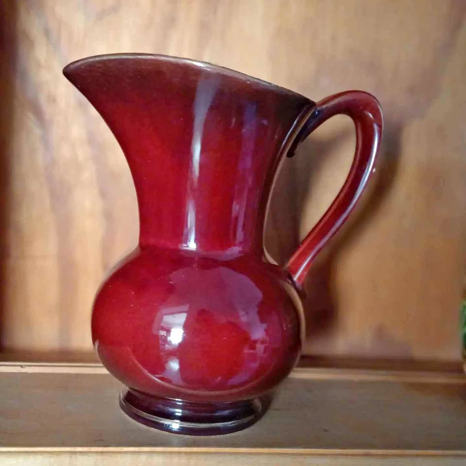 Deep red Pitcher