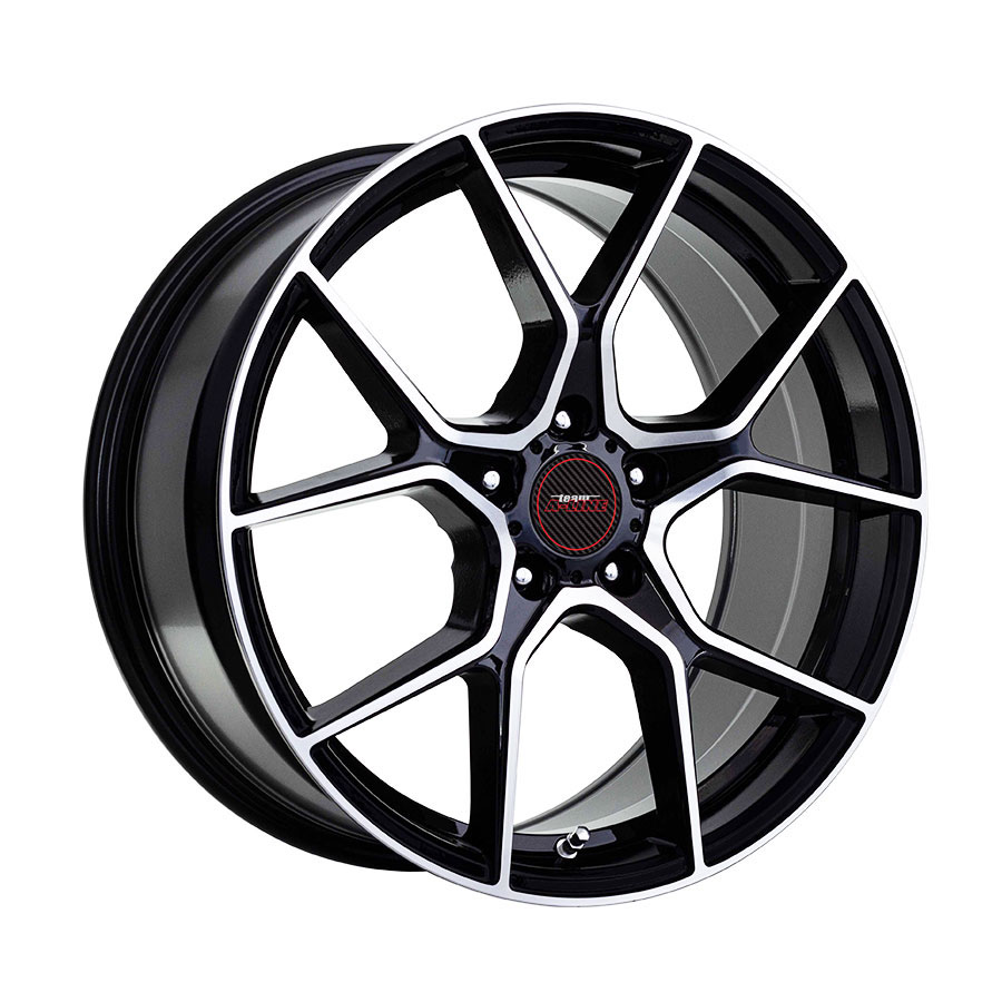 18″ A-Line Master 5/114 Black Machine Face Flow Form Alloy Wheels
