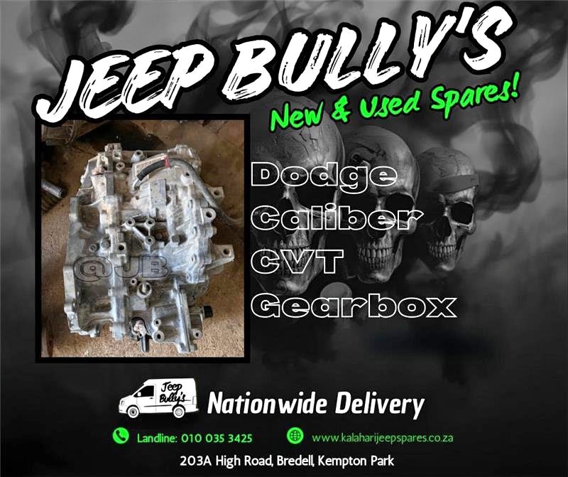 CVT Gearbox Fitted For Dodge Caliber At Jeep Bully's - Private Seller CVT Gearbox Fitted For Dodge Caliber At Jeep Bully's - Private Seller