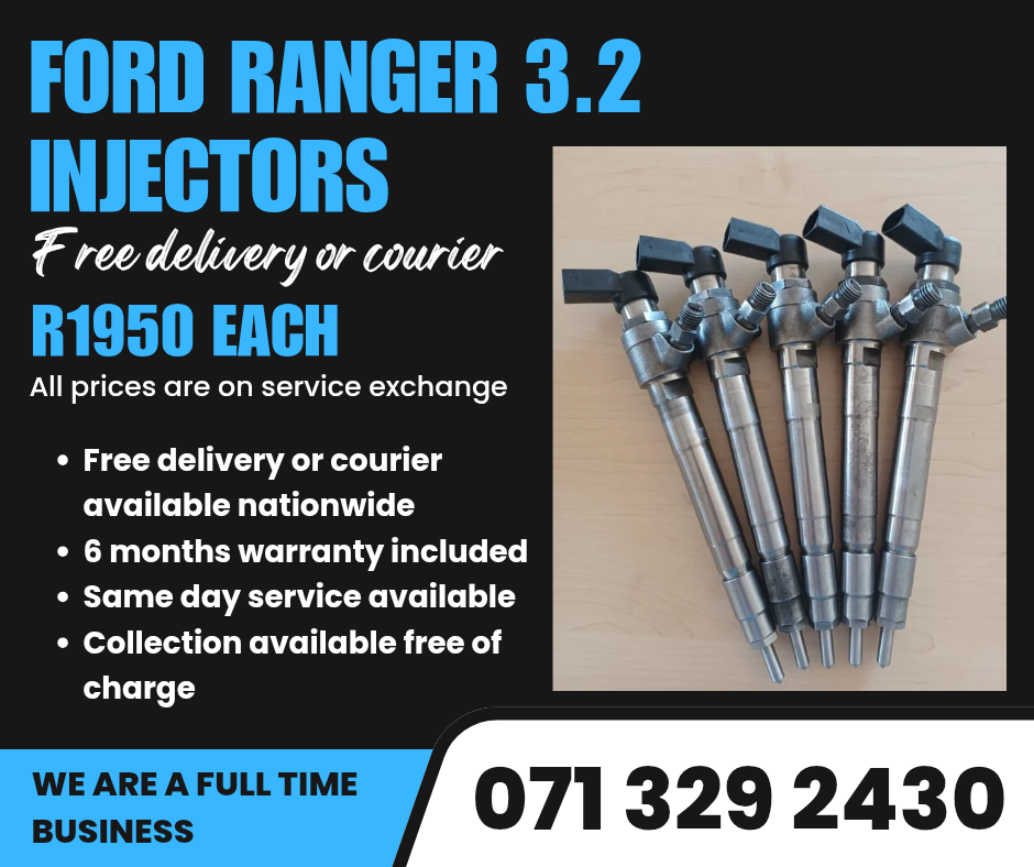 FORD RANGER 3.2 INJECTORS FOR SALE WITH WARRANTY - Private Seller FORD RANGER 3.2 INJECTORS FOR SALE WITH WARRANTY - Private Seller