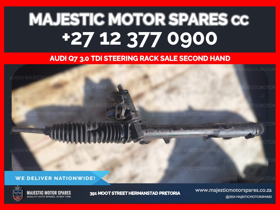 AUDI q7 3.0 tdi steering rack for sale second hand - Private Seller AUDI q7 3.0 tdi steering rack for sale second hand - Private Seller