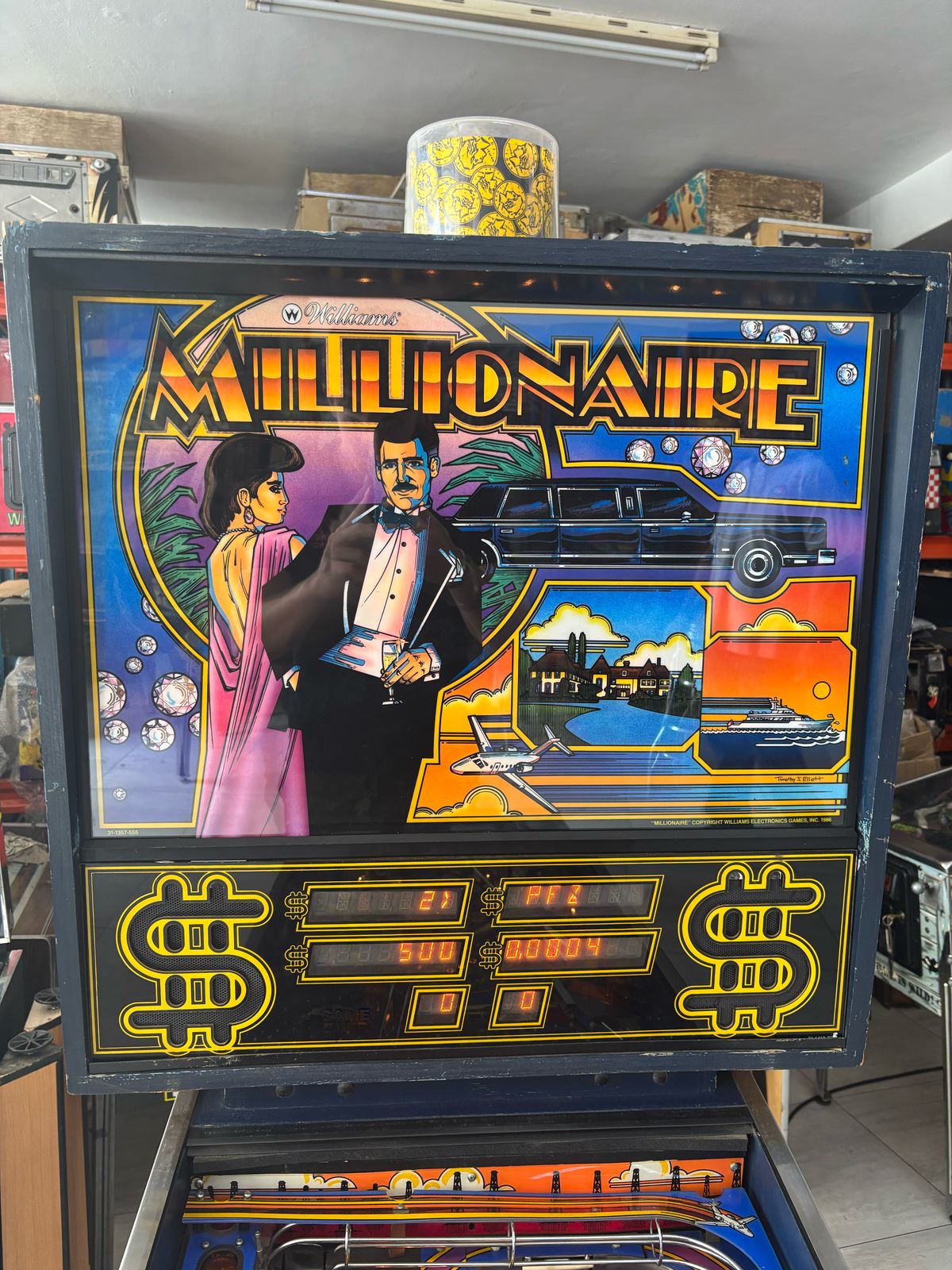 Millionaire Pinball Machine for Sale