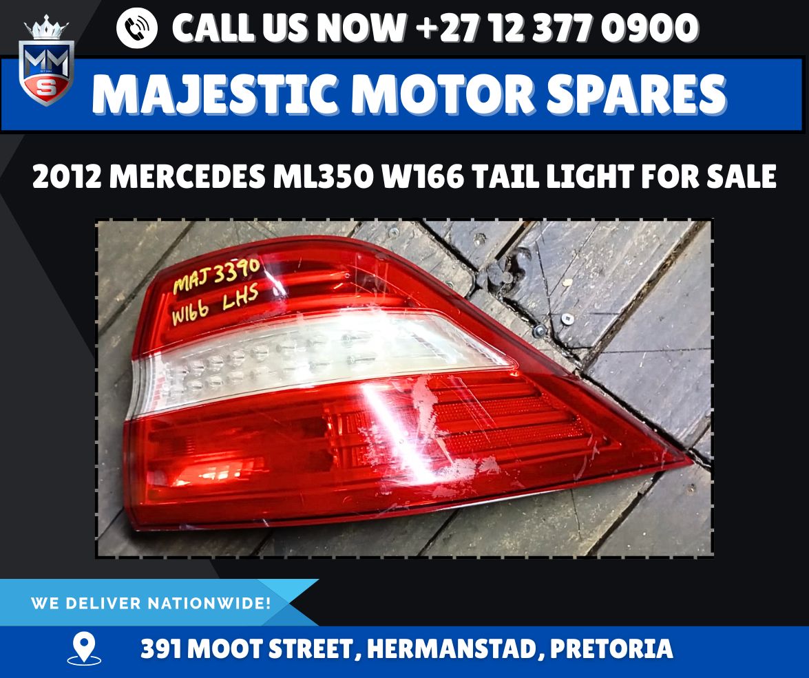 Used Mercedes ML350 W166 Tail light/Tail lamp for Sale - Private Seller Used Mercedes ML350 W166 Tail light/Tail lamp for Sale - Private Seller