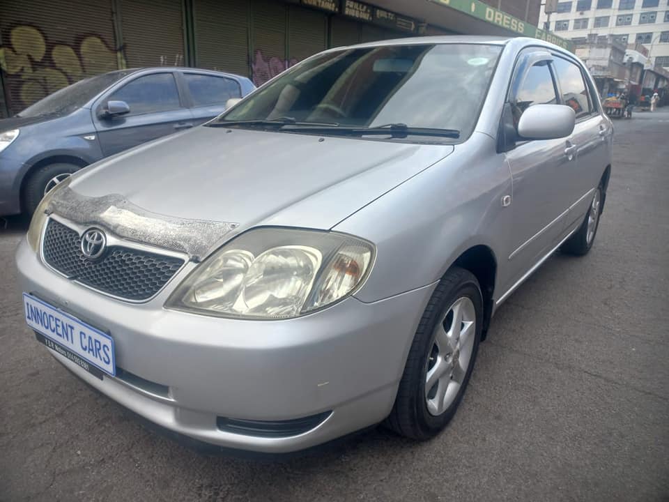 2003 TOYOTA RUNX 1.6 PETROL, MILEAGE 96000KM, SILVER COLOR