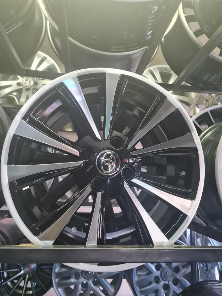 Toyota corolla mags size 15 pcd 5x114 Brand new it fits Toyota professional/quest - Private Seller Toyota corolla mags size 15 pcd 5x114 Brand new it fits Toyota professional/quest - Private Seller