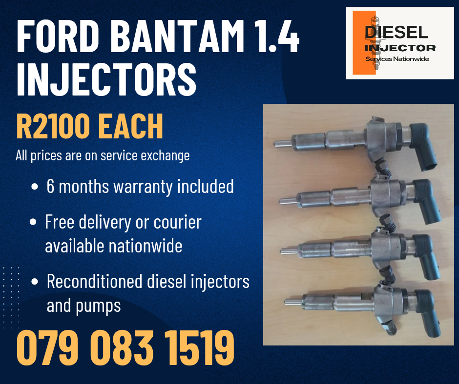 FORD BANTAM 1.4 INJECTORS FOR SALE WITH WARRANTY - Private Seller FORD BANTAM 1.4 INJECTORS FOR SALE WITH WARRANTY - Private Seller