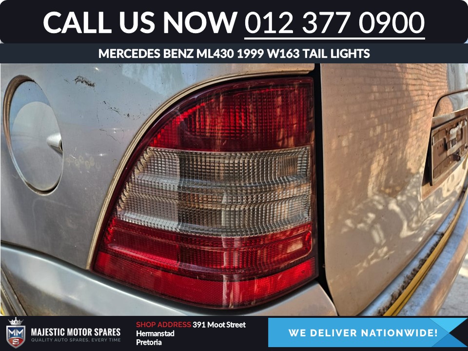 Mercedes Benz ML430 1999 V8 W163 tail lights used for sale - Private Seller Mercedes Benz ML430 1999 V8 W163 tail lights used for sale - Private Seller