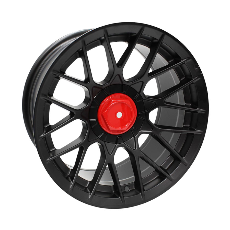 15″ ZAR2406-003 4/100 & 4/114 Black Alloy Wheels