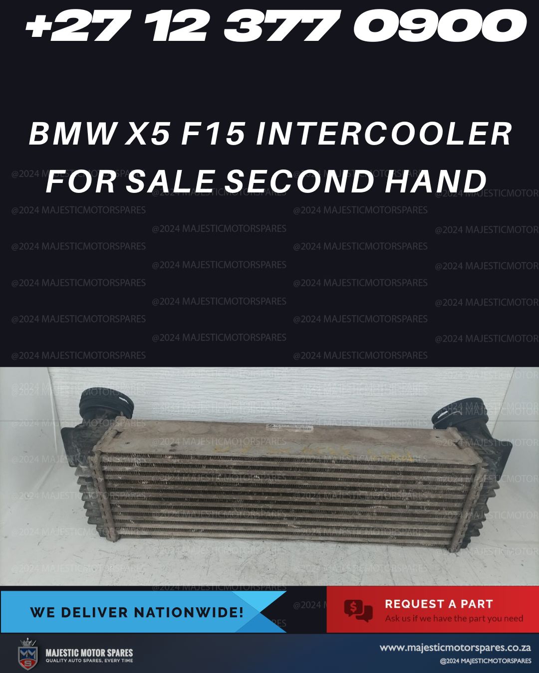 BMW X5 F15 Intercooler used BMW Turbo Cooling System Part for Sale - Private Seller BMW X5 F15 Intercooler used BMW Turbo Cooling System Part for Sale - Private Seller