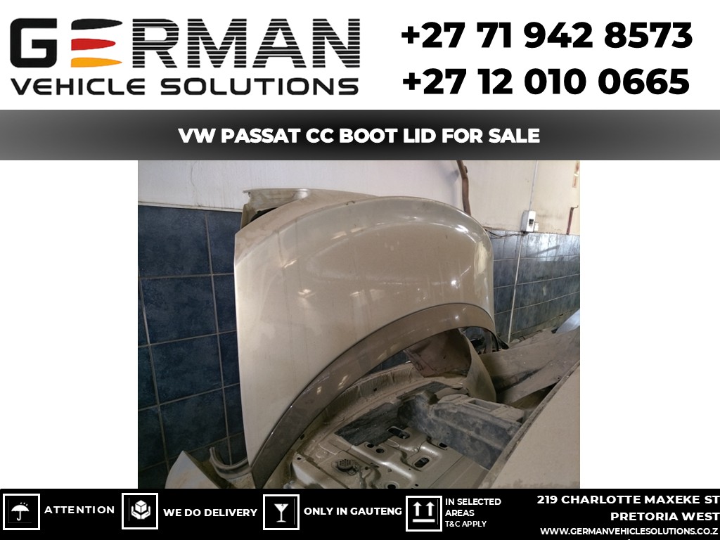 Volkswagen Passat cc boot lid second hand for sale - Private Seller