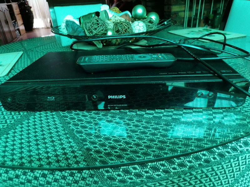 Phillips Blue Ray DVD Player with remote for sale