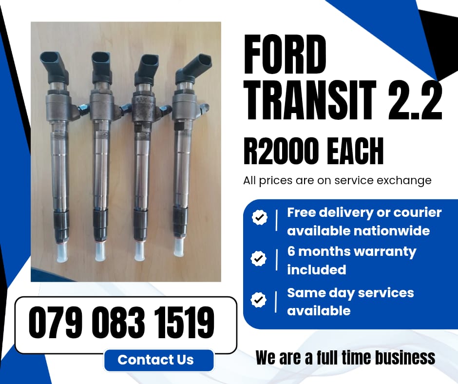FORD TRANSIT 2.2 INJECTORS FOR SALE WITH WARRANTY INCLUDED - Private Seller
