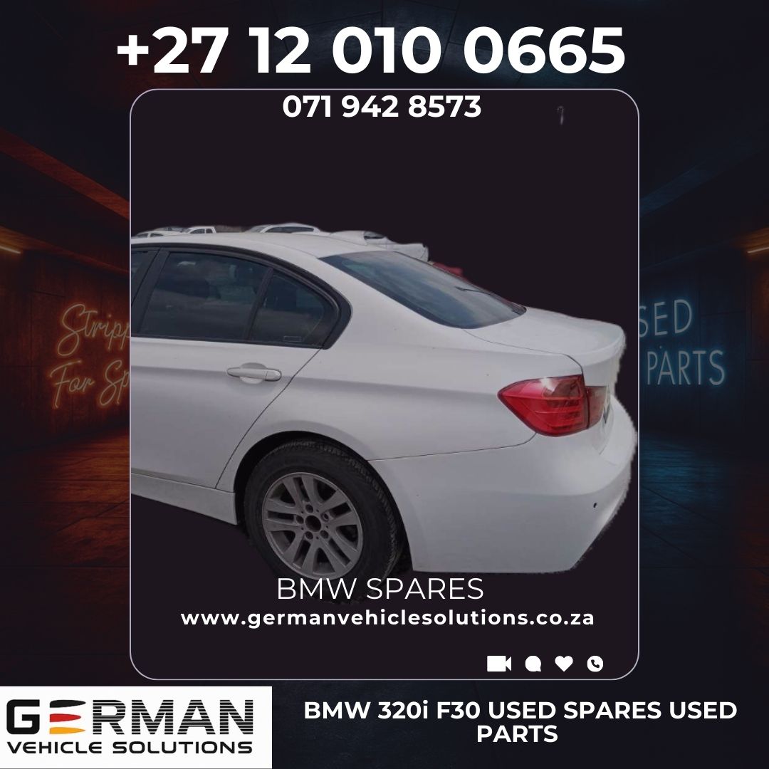BMW 320i F30 Stripping for Spares used parts for sale - Private Seller