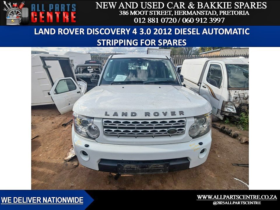Stripping For Spares: 2012 Land Rover Discovery 4 3.0 SDV6 Diesel Automatic - Private Seller Stripping For Spares: 2012 Land Rover Discovery 4 3.0 SDV6 Diesel Automatic - Private Seller
