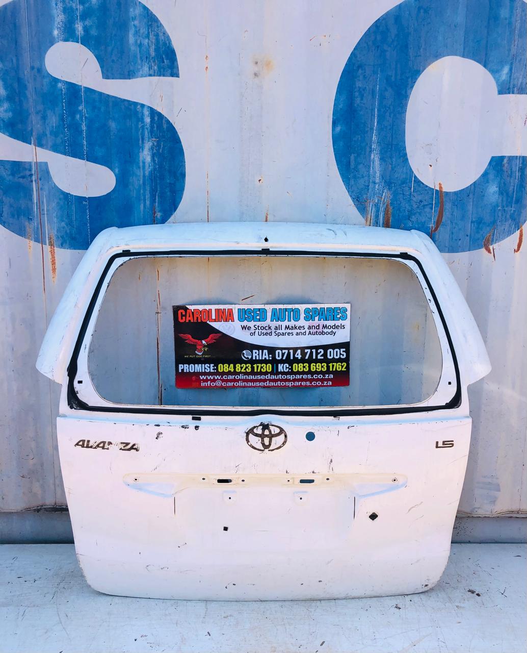 Toyota Avanza Mk1 tailgate (2008-2012) - Private Seller Toyota Avanza Mk1 tailgate (2008-2012) - Private Seller