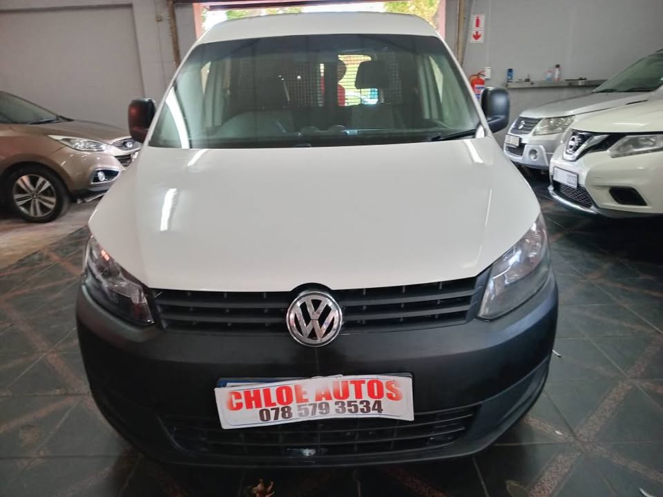 2014 VW Caddy 1.6i White, Manual, Petrol, 129000km