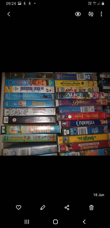 VHS videos,CDs,DVDs R1900 neg as a lot,over 400 in total.