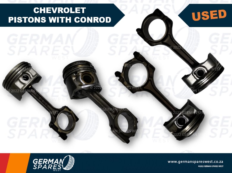 Chevrolet USED Pistons with conrod for sale - Private Seller Chevrolet USED Pistons with conrod for sale - Private Seller