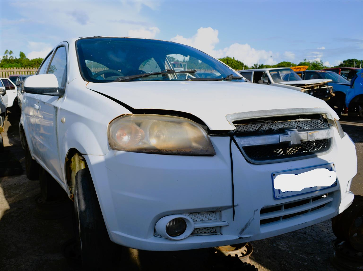 Chev Aveo 1.6 – Stripping for Spares