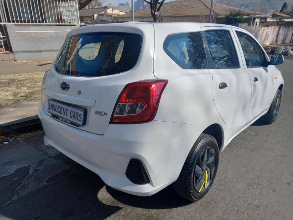 2021 DATSUN GO PLUS 7SEATERS 1.2 ENGINE PETROL, MANUAL, WHITE COLOR
