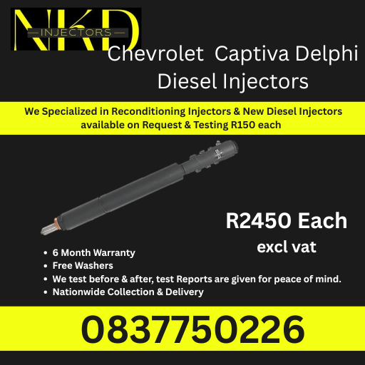 Captiva Delphi Diesel Injectors for sale - Private Seller Captiva Delphi Diesel Injectors for sale - Private Seller