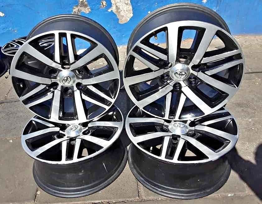 18 Inch Toyota Hilux (Dakar, D4D, Gd6), Fortuner rims 4 sale. Leave your whatsap