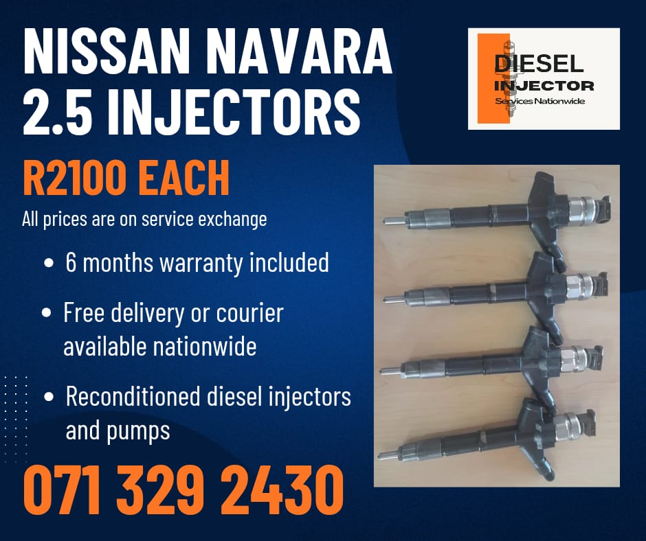 NISSAN NAVARA YD25 INJECTORS FOR SALE WITH WARRANTY - Private Seller NISSAN NAVARA YD25 INJECTORS FOR SALE WITH WARRANTY - Private Seller