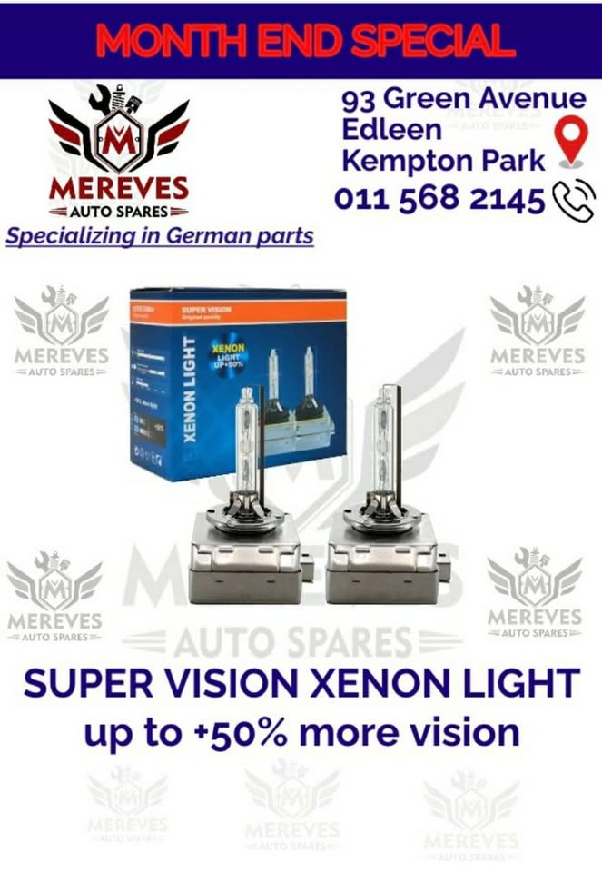 Xenon Lights Available