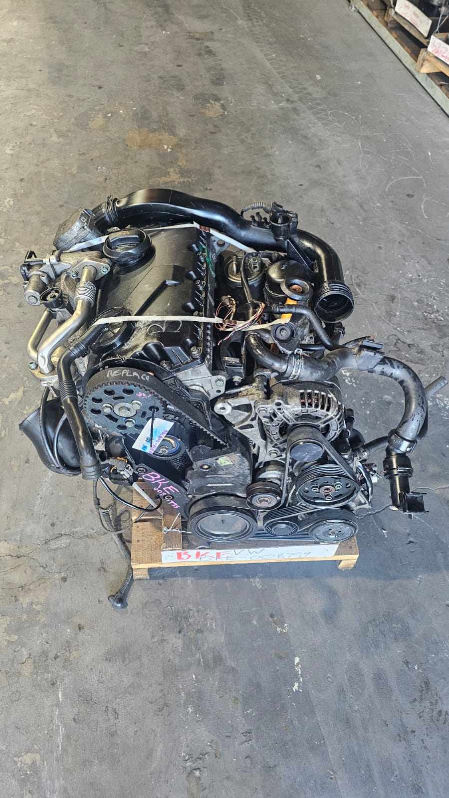 AUDI A4 1.9LT TDI - BKE ENGINE COMPLETE - Private Seller