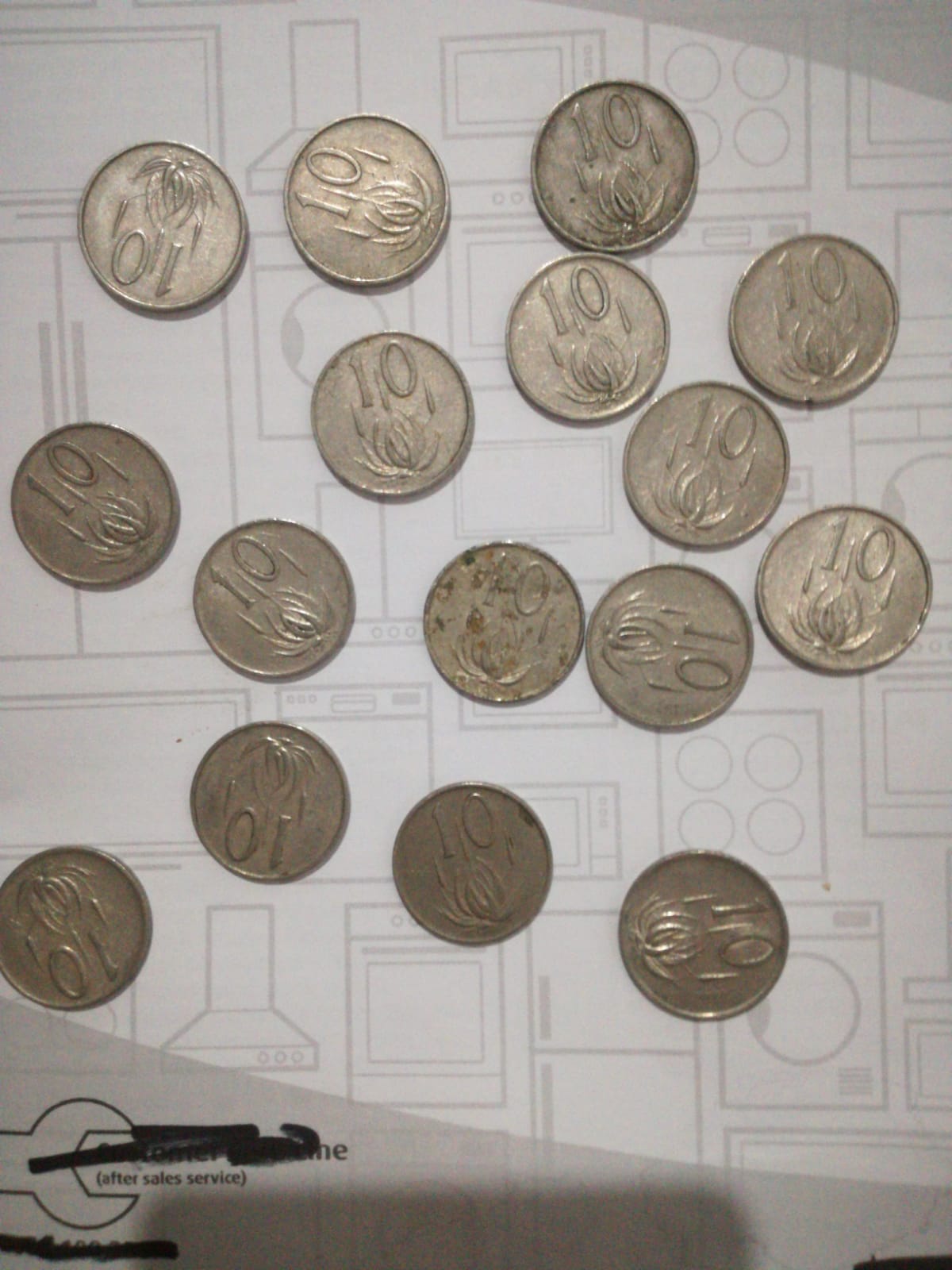 Old RSA and International coins