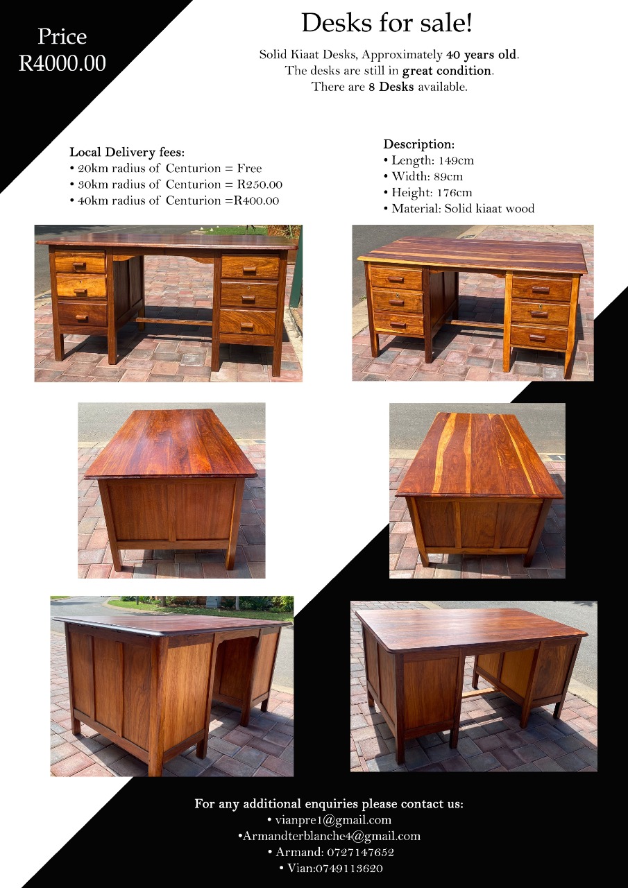 used oak desk for sale